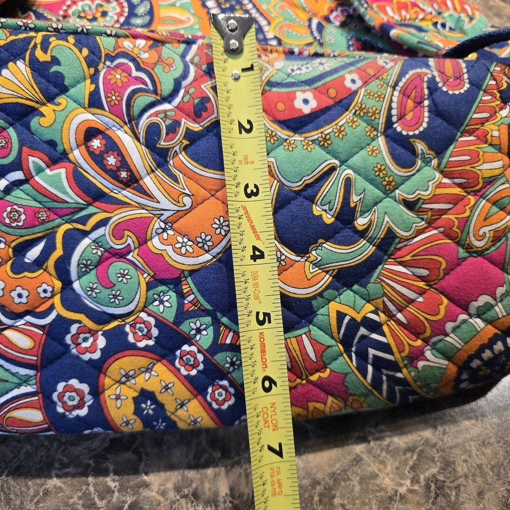Vera Bradley Backpack Venetian Paisley Campus Backpack - Picture 8 of 10